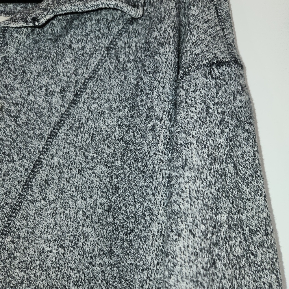 True Grit Women's Gray Marled Jacket/Blazer Size S Button Front Collar Comfort - Picture 5 of 12